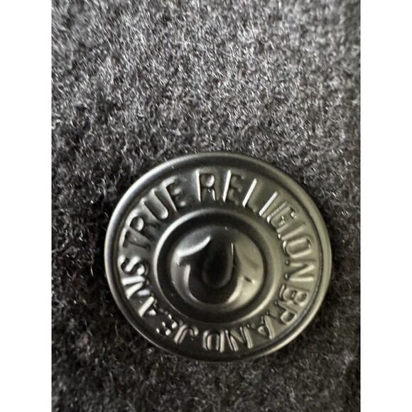 Y2K Women’s True Religion Classic Horseshoe Varsity Jacket Size L $329 Oldstock - Picture 4 of 7